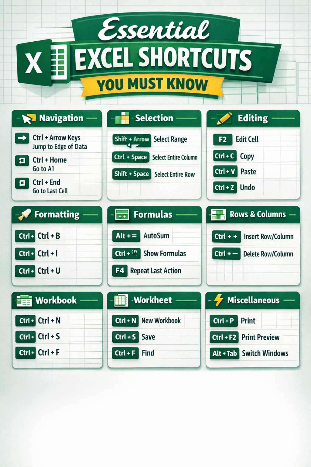 Why Excel Shortcuts Are Important