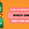 Excel vs. Google Sheets Which One’s Best for 2025