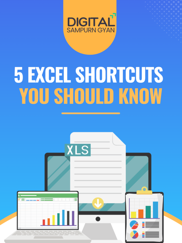 5 Excel Shortcuts You Should Know