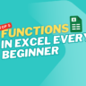 Top 5 Functions in Excel Every Beginner Must Know