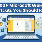 100+ Microsoft Word Shortcuts