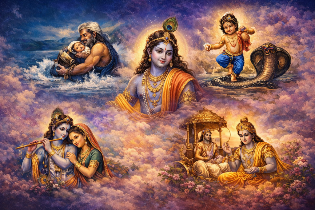 Bhagwan Krishna ki kahani jaane