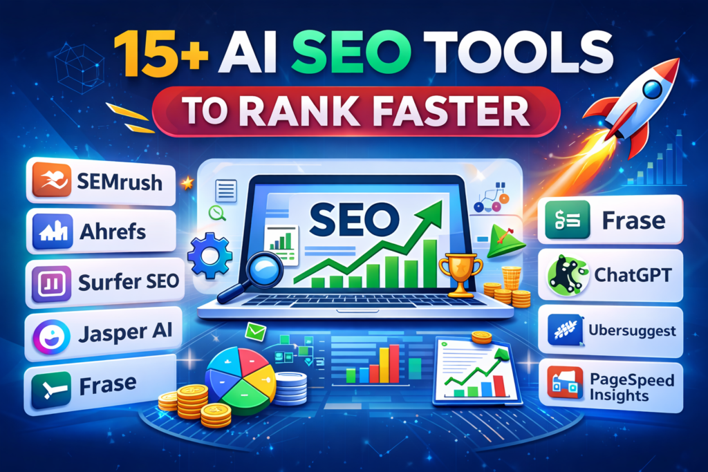 15+ AI SEO Tools to Rank Faster