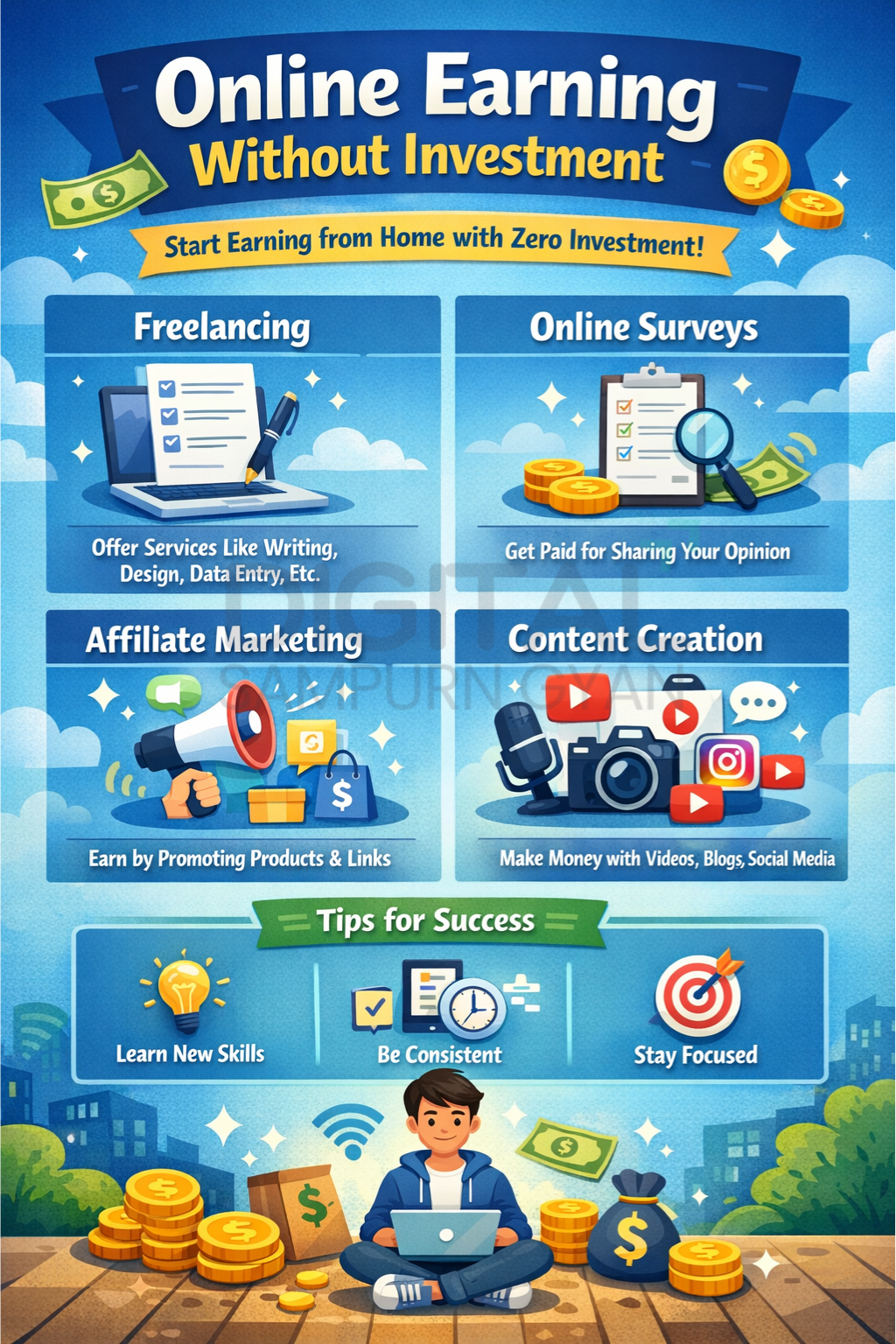 Online Earning Without Investment