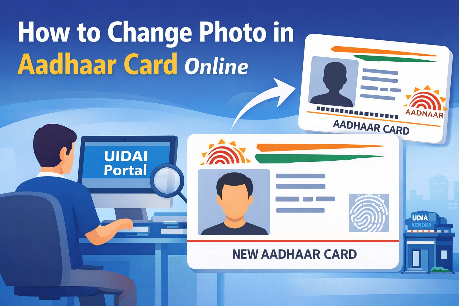 How to Change Photo in Aadhaar Card Online
