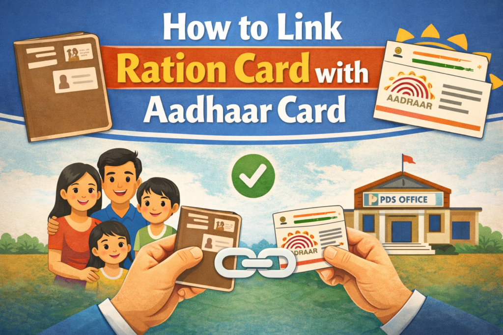 How to Link Ration Card with Aadhaar Card: Step-by-Step Guide for All States