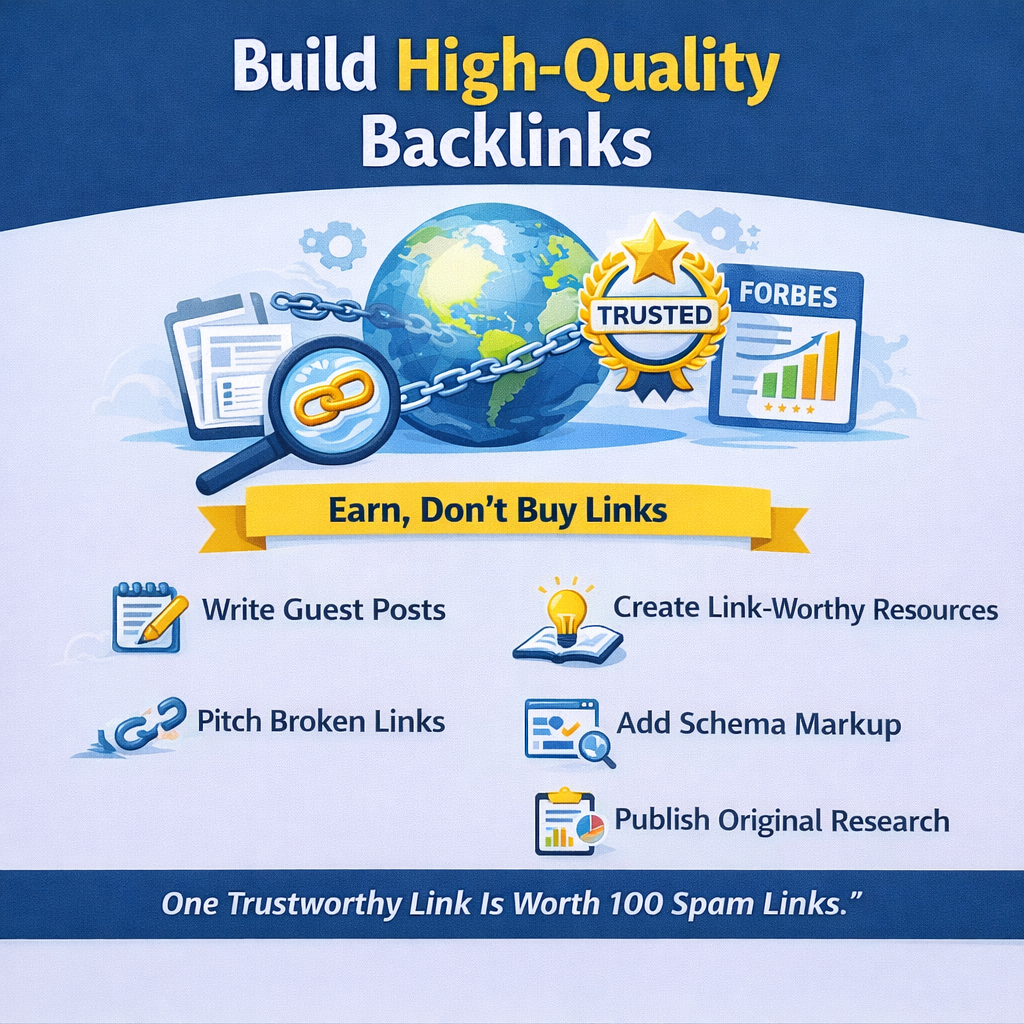 Build High-Quality Backlinks