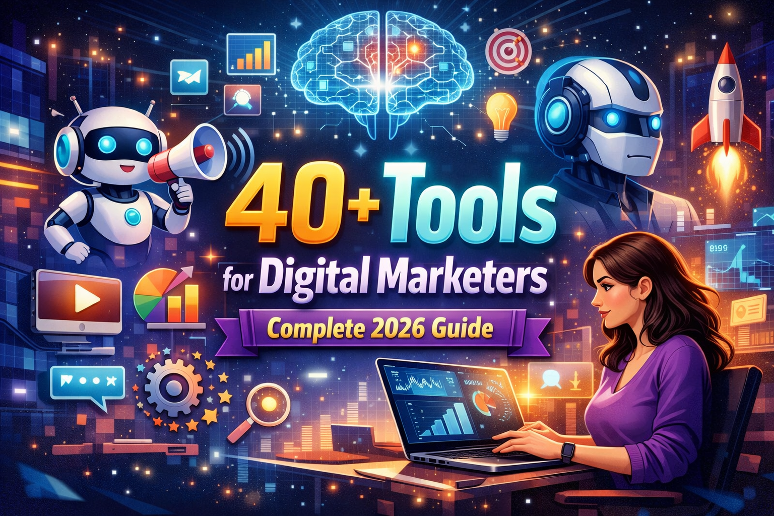 40+ AI Tools for Digital Marketers