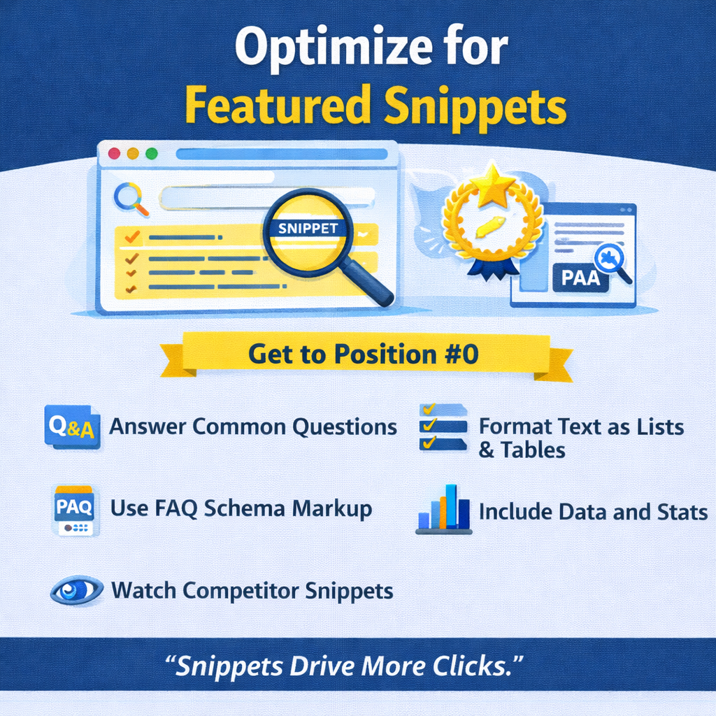 Optimize for Featured Snippets