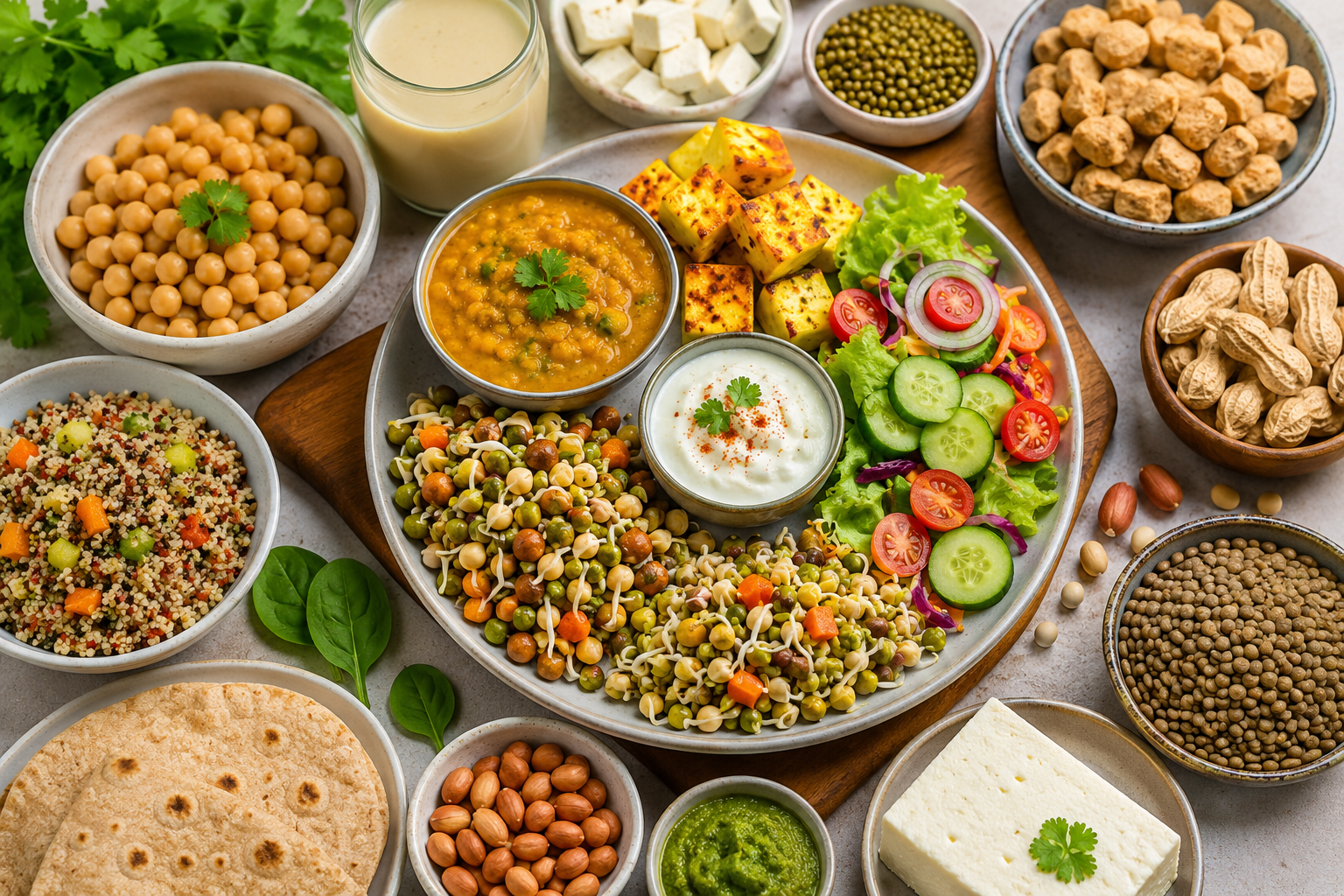 High-Protein Vegetarian Diet Plans